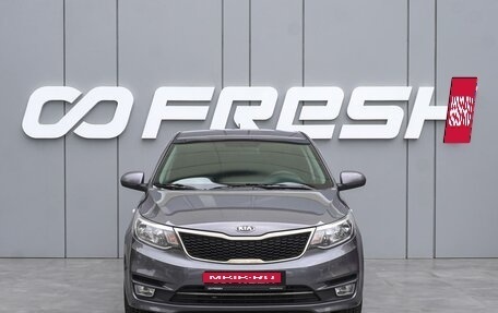 KIA Rio III рестайлинг, 2016 год, 985 000 рублей, 3 фотография