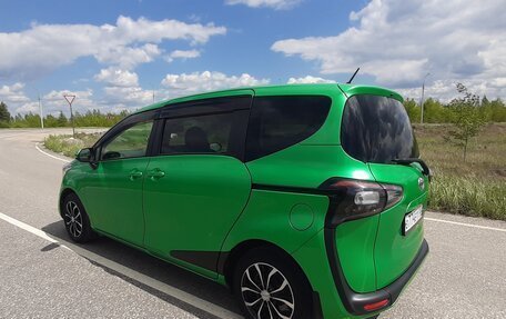 Toyota Sienta II, 2017 год, 1 580 000 рублей, 3 фотография