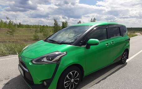 Toyota Sienta II, 2017 год, 1 580 000 рублей, 5 фотография