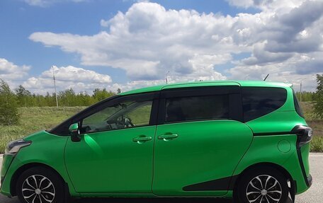 Toyota Sienta II, 2017 год, 1 580 000 рублей, 15 фотография