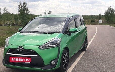 Toyota Sienta II, 2017 год, 1 580 000 рублей, 16 фотография