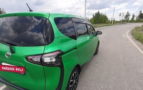 Toyota Sienta II, 2017 год, 1 580 000 рублей, 12 фотография
