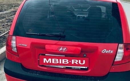 Hyundai Getz I рестайлинг, 2008 год, 505 000 рублей, 4 фотография