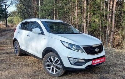 KIA Sportage III, 2014 год, 1 фотография