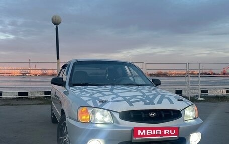 Hyundai Accent II, 2001 год, 200 000 рублей, 4 фотография