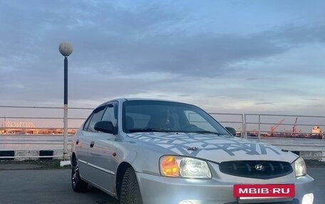 Hyundai Accent II, 2001 год, 200 000 рублей, 2 фотография