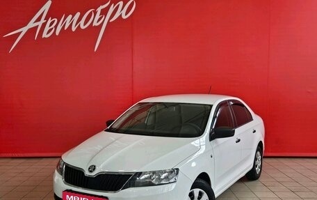 Skoda Rapid I, 2016 год, 897 000 рублей, 1 фотография