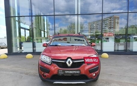 Renault Sandero II рестайлинг, 2016 год, 822 000 рублей, 2 фотография