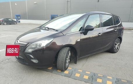 Opel Zafira C рестайлинг, 2012 год, 1 150 000 рублей, 1 фотография