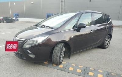 Opel Zafira C рестайлинг, 2012 год, 1 150 000 рублей, 1 фотография