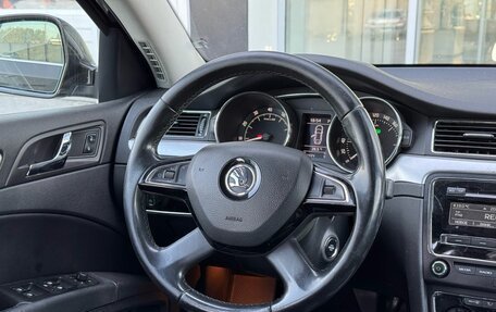 Skoda Superb III рестайлинг, 2014 год, 1 150 000 рублей, 19 фотография