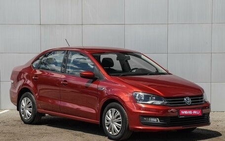 Volkswagen Polo VI (EU Market), 2016 год, 1 240 000 рублей, 1 фотография