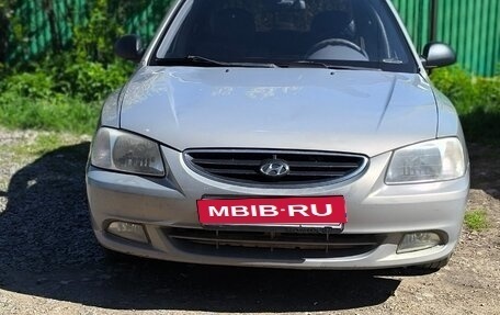 Hyundai Accent II, 2007 год, 419 000 рублей, 10 фотография