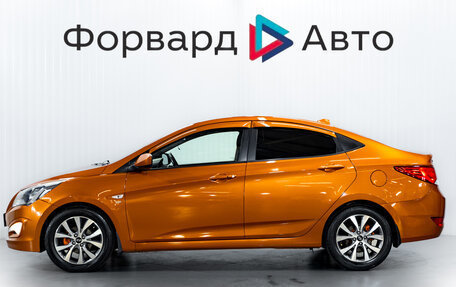 Hyundai Solaris II рестайлинг, 2015 год, 890 000 рублей, 4 фотография