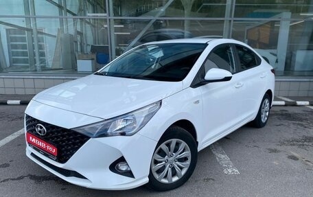 Hyundai Solaris II рестайлинг, 2021 год, 1 395 000 рублей, 1 фотография