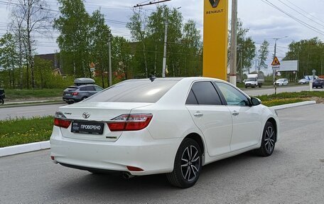 Toyota Camry, 2017 год, 2 190 000 рублей, 5 фотография