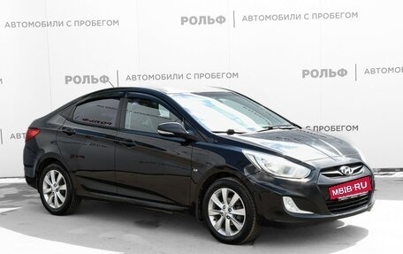Hyundai Solaris II рестайлинг, 2011 год, 645 000 рублей, 3 фотография