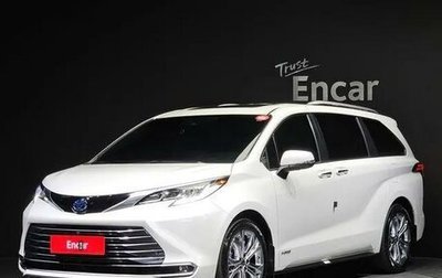 Toyota Sienna, 2021 год, 5 470 000 рублей, 1 фотография