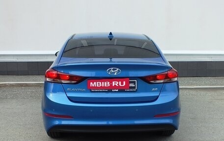 Hyundai Elantra VI рестайлинг, 2017 год, 1 199 000 рублей, 6 фотография