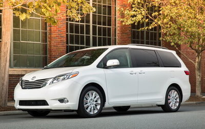 Toyota Sienna III, 2016 год, 3 200 000 рублей, 1 фотография