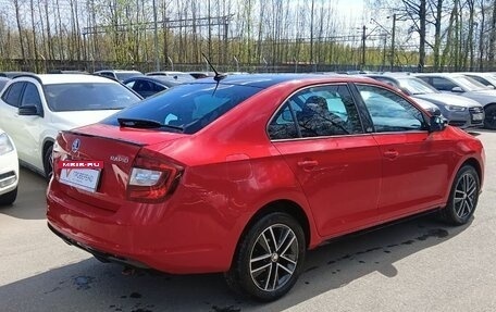 Skoda Rapid I, 2018 год, 1 395 000 рублей, 4 фотография
