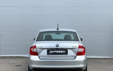 Skoda Rapid I, 2017 год, 1 195 000 рублей, 4 фотография