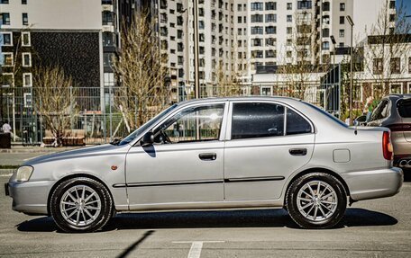 Hyundai Accent II, 2004 год, 380 000 рублей, 6 фотография