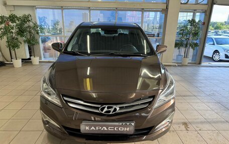 Hyundai Solaris II рестайлинг, 2015 год, 1 090 000 рублей, 3 фотография