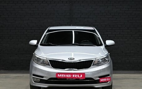 KIA Rio III рестайлинг, 2015 год, 850 000 рублей, 2 фотография