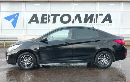 Hyundai Solaris II рестайлинг, 2011 год, 530 000 рублей, 4 фотография