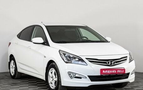 Hyundai Solaris II рестайлинг, 2016 год, 939 000 рублей, 3 фотография