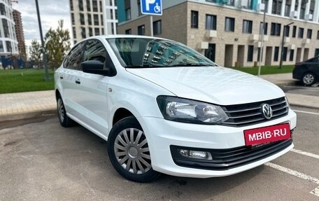 Volkswagen Polo VI (EU Market), 2016 год, 959 000 рублей, 2 фотография