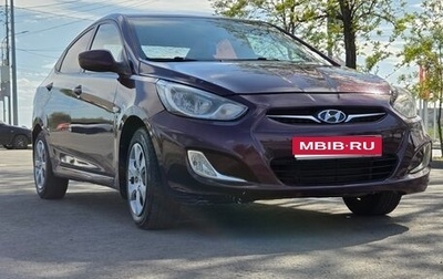 Hyundai Solaris II рестайлинг, 2011 год, 630 000 рублей, 1 фотография