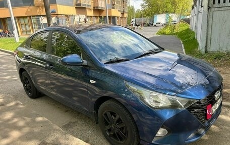 Hyundai Solaris II рестайлинг, 2021 год, 1 380 000 рублей, 4 фотография