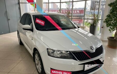 Skoda Rapid I, 2016 год, 1 449 000 рублей, 3 фотография