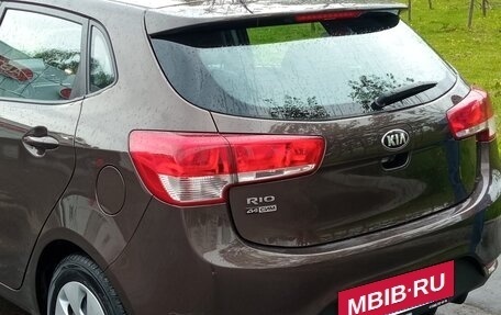 KIA Rio III рестайлинг, 2017 год, 1 600 000 рублей, 22 фотография
