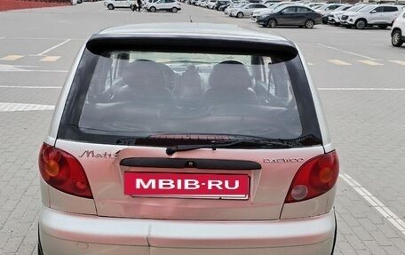 Daewoo Matiz I, 2007 год, 168 000 рублей, 9 фотография
