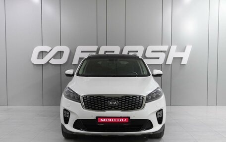 KIA Sorento III Prime рестайлинг, 2018 год, 3 099 000 рублей, 3 фотография