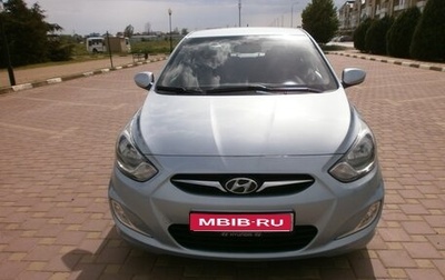 Hyundai Solaris II рестайлинг, 2013 год, 970 000 рублей, 1 фотография