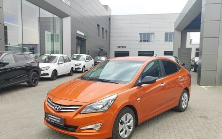 Hyundai Solaris II рестайлинг, 2014 год, 1 350 000 рублей, 1 фотография
