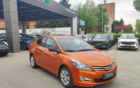 Hyundai Solaris II рестайлинг, 2014 год, 1 350 000 рублей, 3 фотография