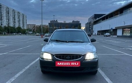 Hyundai Accent II, 2002 год, 155 000 рублей, 7 фотография