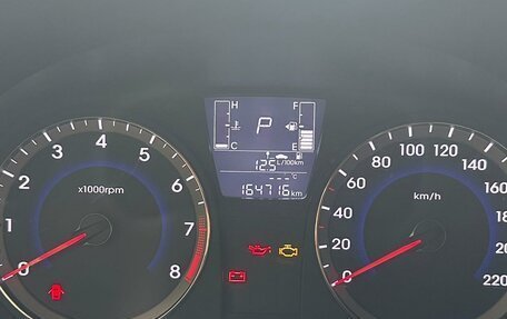 Hyundai Solaris II рестайлинг, 2016 год, 1 195 000 рублей, 11 фотография