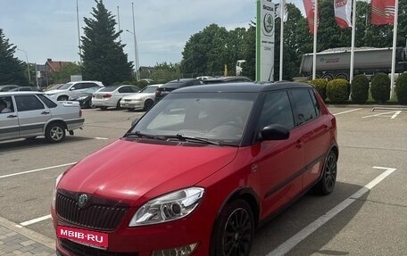 Skoda Fabia II, 2012 год, 750 000 рублей, 3 фотография