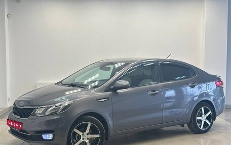 KIA Rio III рестайлинг, 2017 год, 990 000 рублей, 1 фотография
