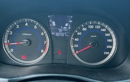 Hyundai Solaris II рестайлинг, 2011 год, 580 000 рублей, 10 фотография