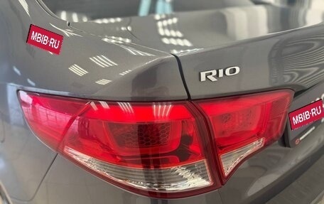 KIA Rio III рестайлинг, 2017 год, 990 000 рублей, 13 фотография