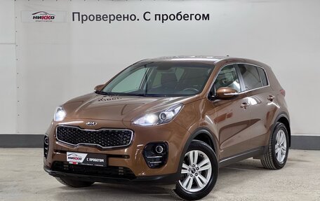 KIA Sportage IV рестайлинг, 2017 год, 1 990 000 рублей, 1 фотография