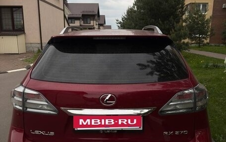 Lexus RX III, 2011 год, 1 900 000 рублей, 10 фотография