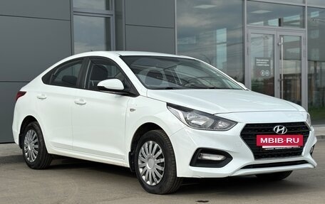 Hyundai Solaris II рестайлинг, 2018 год, 1 395 000 рублей, 3 фотография